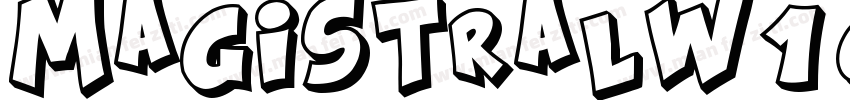 MagistralW10 Book Regular字体转换